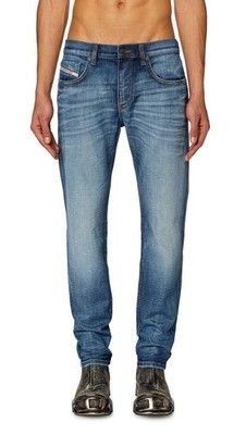 Diesel 2019 D-Strukt 0DQAE Men's W33/L34 Slim Fit Blue New Denim Jeans RRP175