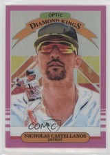 2019 Panini Donruss Optic Diamond Kings Pink Prizm Nick Castellanos Nicholas h5t