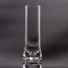 Triple Shot Straight Sided Bulbous Based Juice Glass Vintage MCM