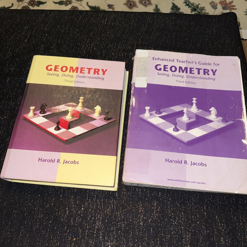 Geometry Seeing Doing Understanding 3rd Edition Jacobs and Teacher’s Guide (D)(2