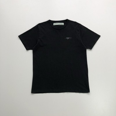 Off-White Virgil Abloh Marker Arrows Sketch Oversized SS18 T-Shirt Men s Size M
