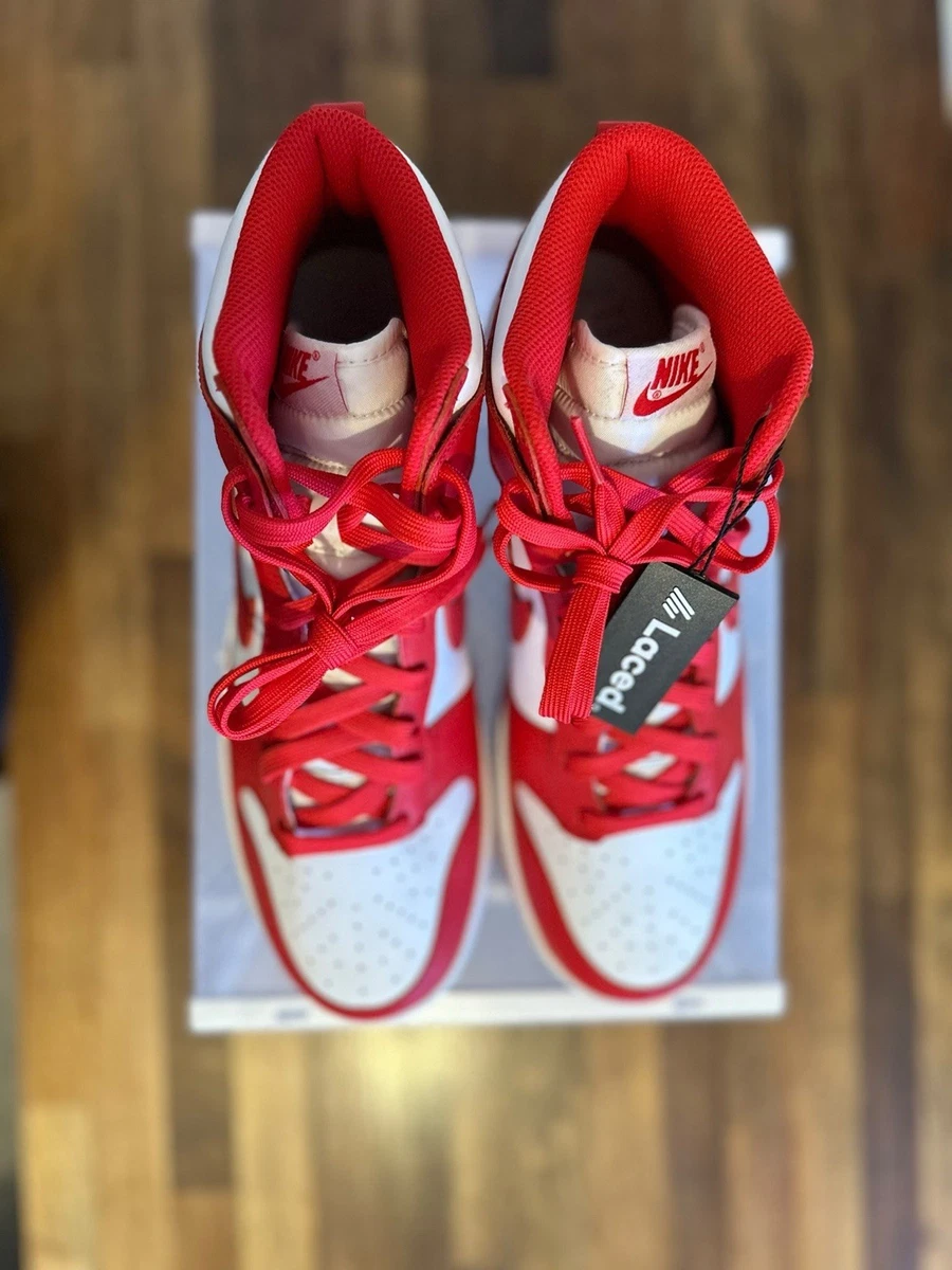 Nike Dunk High Red for Sale | Authenticity Guaranteed | eBay UK