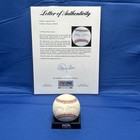 Mickey Mantle Autographed Auto Signed Baseball PSA DNA COA Y