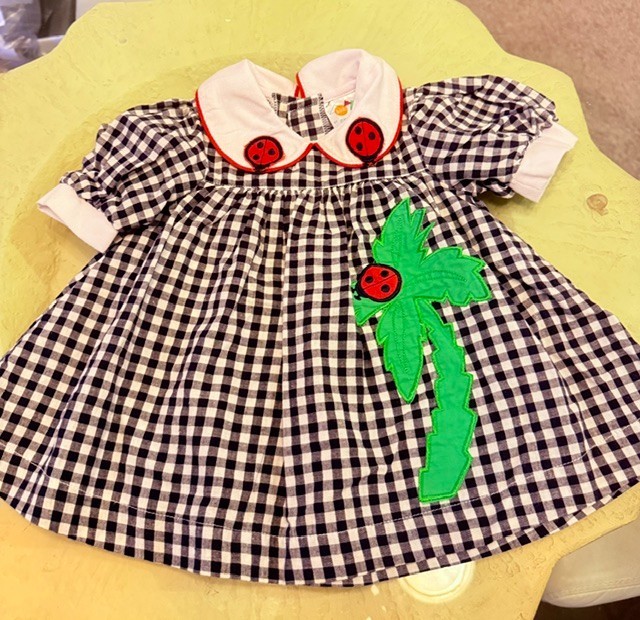 Girls Ladybug Dress - 12 Mos - MUST SEE!