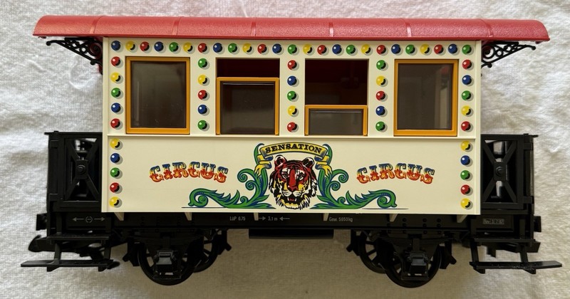 LGB Train 3036 Circus Coach Car G Scale