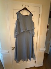 Woman's formal dress light blue Size 14