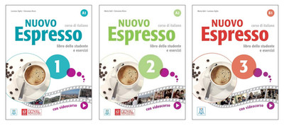 Nuovo Espresso (A1 + A2 + B1) Libro Dello Studente E Esercizi - (Set of 3 Books)