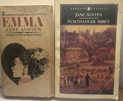 Two Classics: Jane Austen Northanger Abbey  and  Emma  both Pb