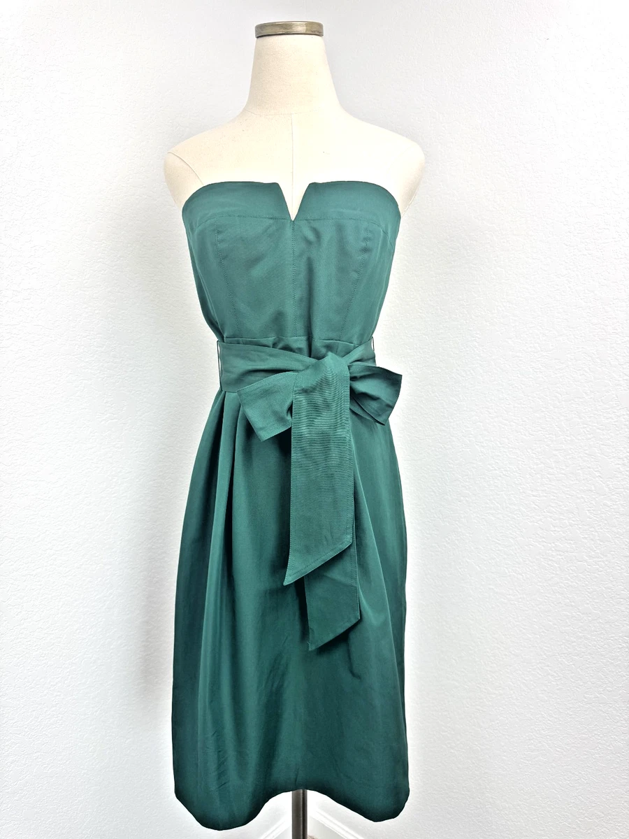 teal formal dresses for women Straps Teal V-Neck Ruched Long Prom Dress, Peacock / 0 main image 0