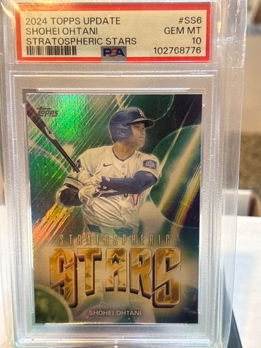 2024 Topps Update Shohei Ohtani Stratospheric Stars #SS-6 PSA 10 POP 7!!