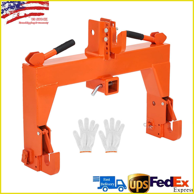 #ad 3 Point Quick Hitch For Category 1 amp; 2 Tractors With 2quot; Receiver Hitch 3000 Lbs $137.16