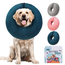 Bingpet Inflatable Dog Cone Collar Alternative After Surgerysoft Recovery Cone
