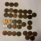 1936/37/38/39WHEAT All D/S Mint marksCents Lot Of 36 Coins Higher Grade See Pics