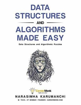 Data Structures and - Paperback, by Karumanchi Narasimha - Very Good c