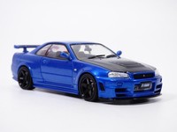 Nissan Skyline Gtr R34 Vbleu Bayside Nismo 1/43 Z-TUNE