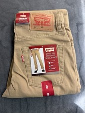 Levi  s Boys Size 8 511 Stretch Twill Pants