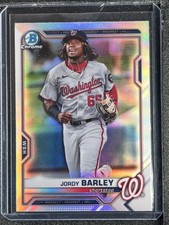 Barley, Jordy - 2021 Bowman Draft Chrome - Refractor