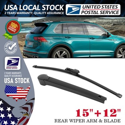 12''+15'' Highly clean Rear Window durable Rear Windshield Wiper Arm & Blade KIT