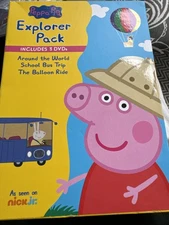 Nick jr.Peppa Pig Explorer Pack: 3 DVD Box Set