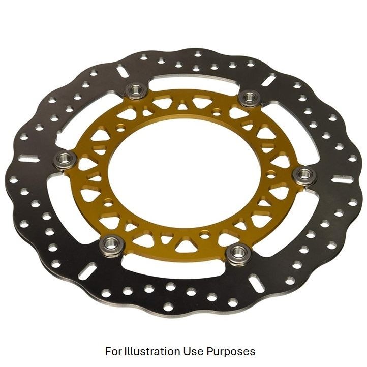 EBC S/Steel Float Cont X FR Brake Disc (15) FRHS for Yamaha Fazer 8 SA ABS 11-15
