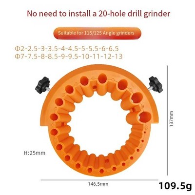 Winkelschleifer Bohrerschärfer Werkzeug für 2-13mm Bits Power Schleifaufsatz
