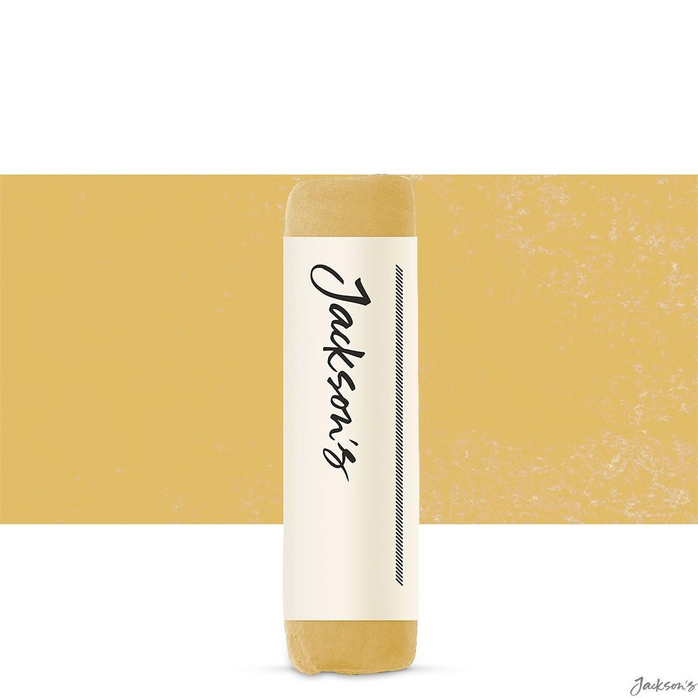 Jackson's : Handmade Soft Pastel : Light Yellow Ochre : Smooth, Buttery Textu...