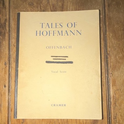 Cramer Tales of Hoffmann (Les Contes d'Hoffmann) Offenbach Vocal Score