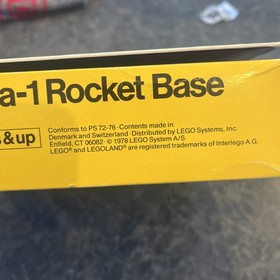 LEGO Classic Space Set: Alpha-1 Rocket Base (483) Complete in Box!