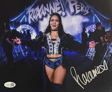 JSA Witnessed Autographed Roxanne Perez 8x10 Promo Hand Signed WWE Entrance