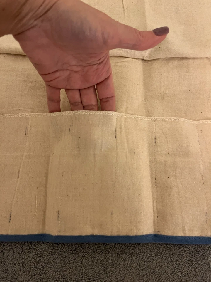 Vintage Embroidered Silverware Tablespoons Holder Rollup - Изображение 3 из 4