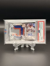 2022 Topps Five Star - Autograph Jumbo Patch Relics Pete Alonso Slv. Rainbow 1/5