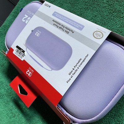 Hori Slim Tough Pouch for Nintendo Switch 2 - Cozy Lavender