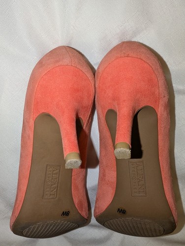 Alfani Step Flex Suede Pumps Coral Color Style name JEULES Size 8W - Picture 8 of 11