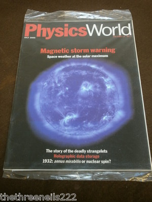 PHYSICS WORLD - SPACE WEATHER - JULI 2000 VOL 13 # 7