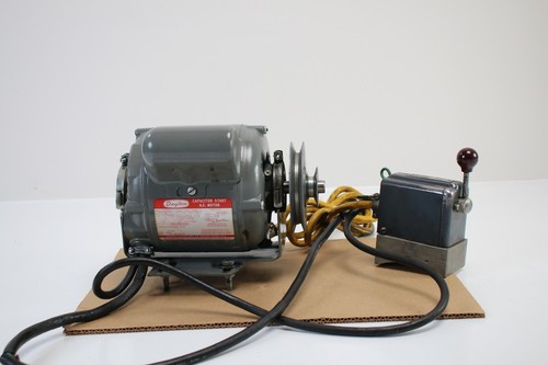 Dayton Kondensator Start Wechselstrommotor mit Steuerschalter 5K504B