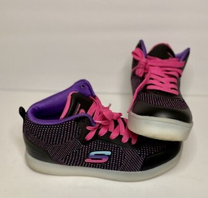 skechers energy lights knit glitz
