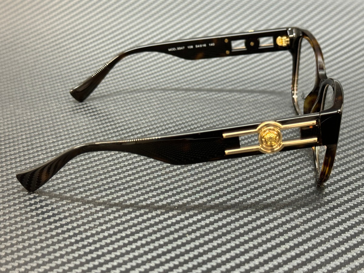 VERSACE VE3347 108 Brown Havana Women's 54 mm Eyeglasses | eBay