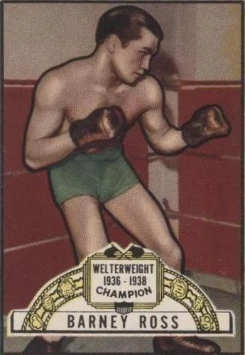 1951 Topps Ringside - Barney Ross #45