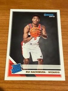 2019-20 Panini Donruss RUI HACHIMURA Rookie Card # 208