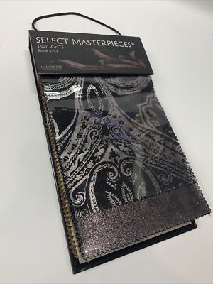LaFayette Select Masterpieces: Twilights 2143 Fabric Sample Book Swatches Birds