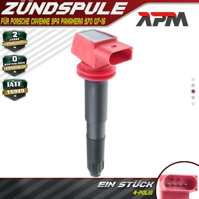 Zündspule Zündmodul für Porsche Cayenne 92A 9PA Panamera 970 3.6 4.8 S TURBO