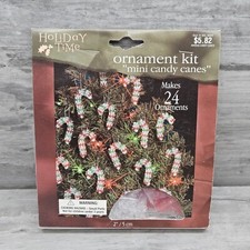 Candy Canes Classic Miniatures Ornament Kit 5056 Makes 24 The Beadery Craft Prod