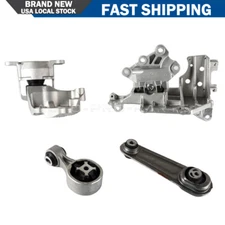 4Pcs Engine Auto Transmission Motor Mount Kit For 2014-2017 Nissan Rogue 2.5L US