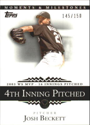 A9392- 2007 Topps Moment Und Milestones BB Cards3 -du Pick- 15 + Gratis US