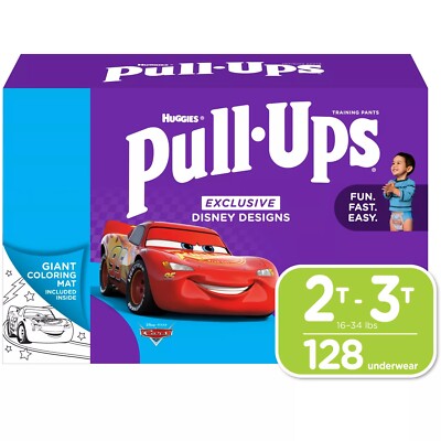 Pull-Ups Nighttime Potty Training Pants For Girls, 3T-4T, 60 Count