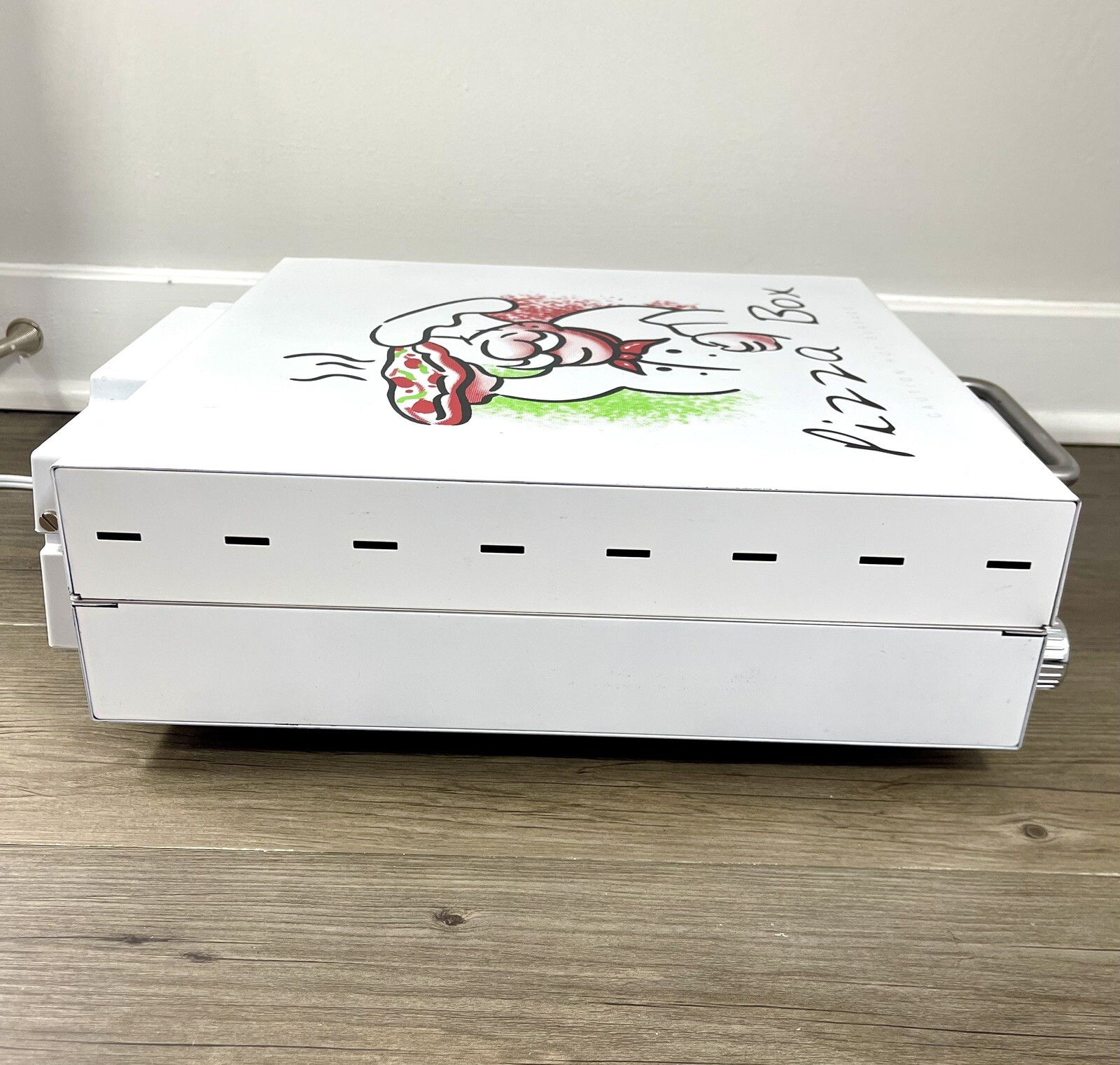 Cuizen Pizza Box Countertop Pizza Oven with 12" Rotating Pan PIZ4012