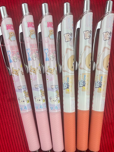 New 2025 San-x Pentel Rilakkuma Energel Ballpoint Gel Ink Pen Japan Exclusive - Picture 37 of 54