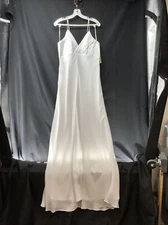 Aspeed Women White Vintage Beaded Dress Size XXL