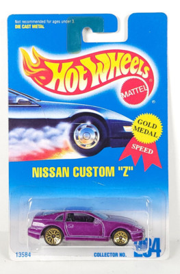 Hot Wheels Nissan Custom Z 300ZX purple #234 Lace wheels | eBay
