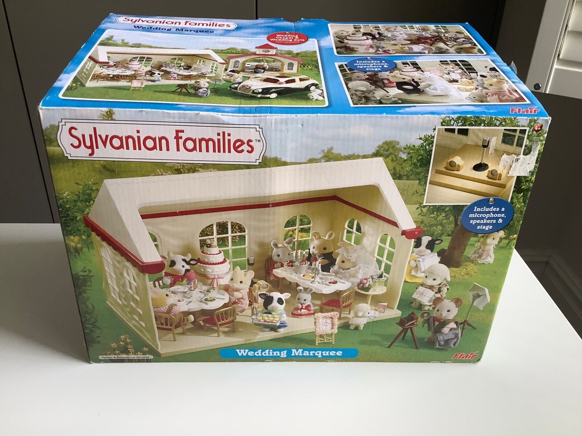 Sylvanian families Wedding Set Marquee with Furniture | eBay UK